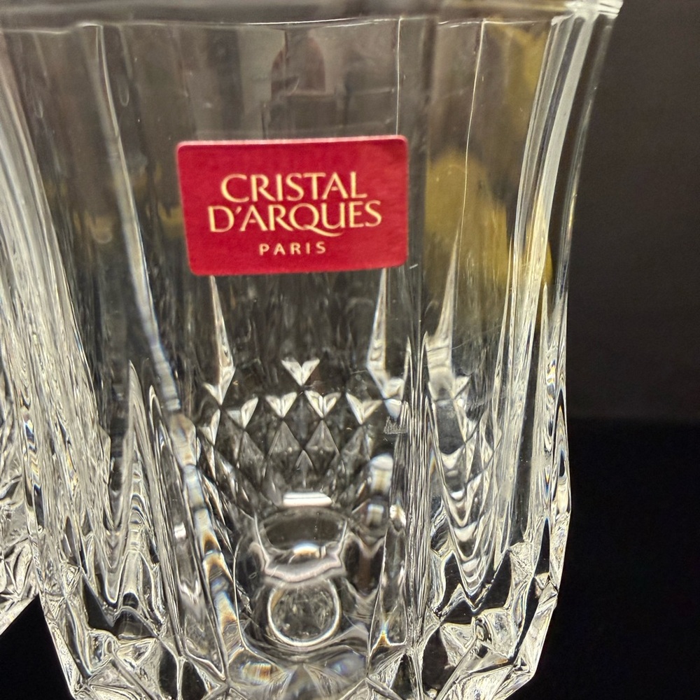 Clear Crystal Wine Goblets - Set of 4 - Picture 5 of 6
